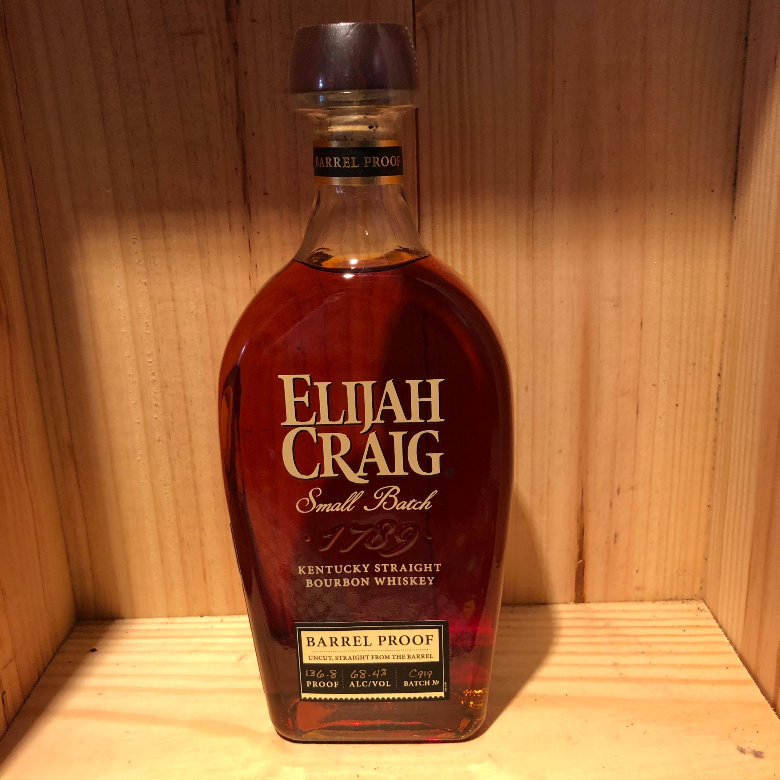 Elijah Craig "Small Batch" Barrel Proof Kentucky Straight Bourbon