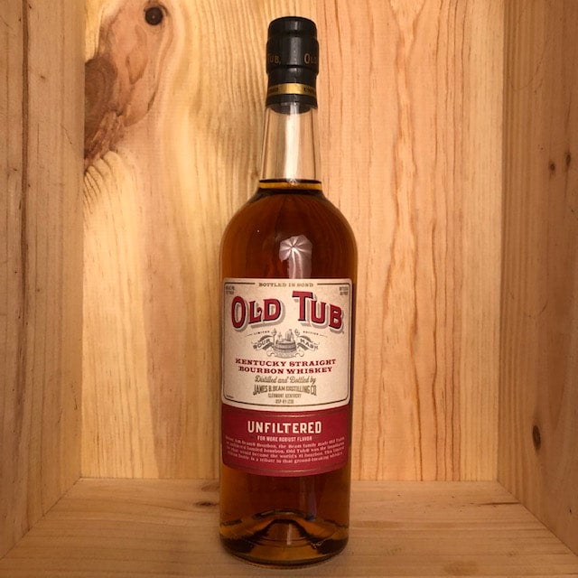 Old Tub, Kentucky Straight Bourbon Whiskey. Bottle in Bond 100 proof